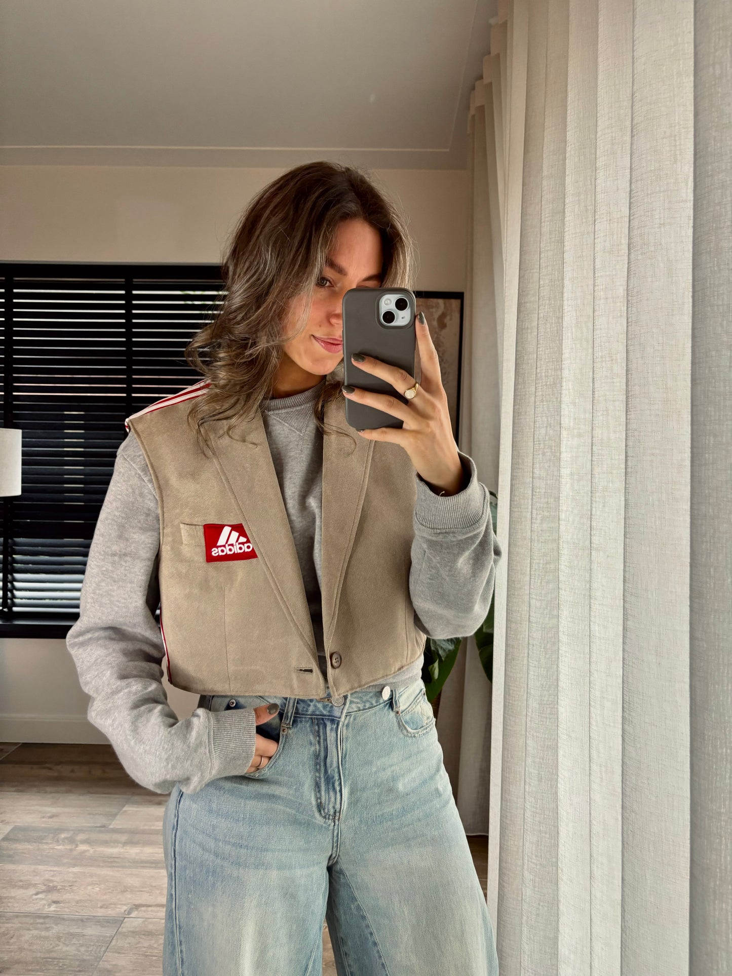 JANNI Gilet - Red