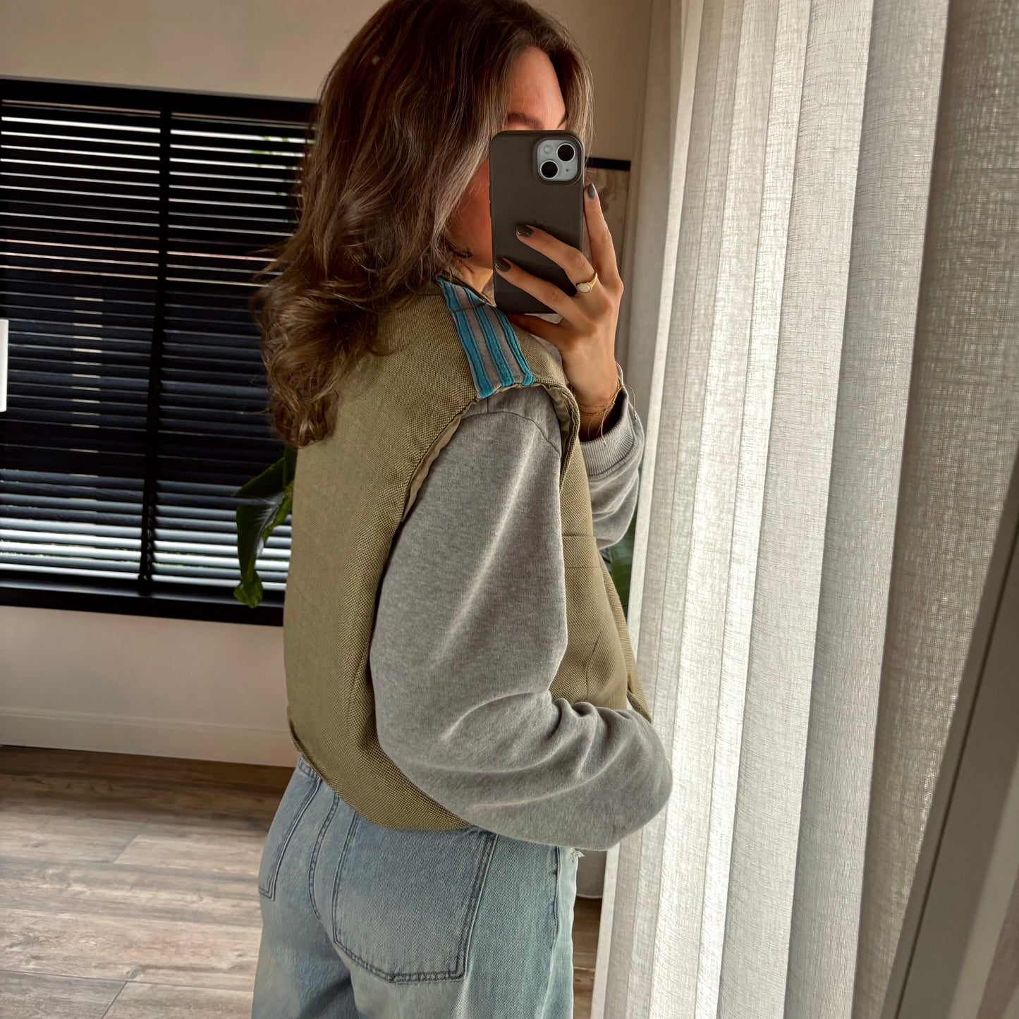 JANNI Gilet - Blue
