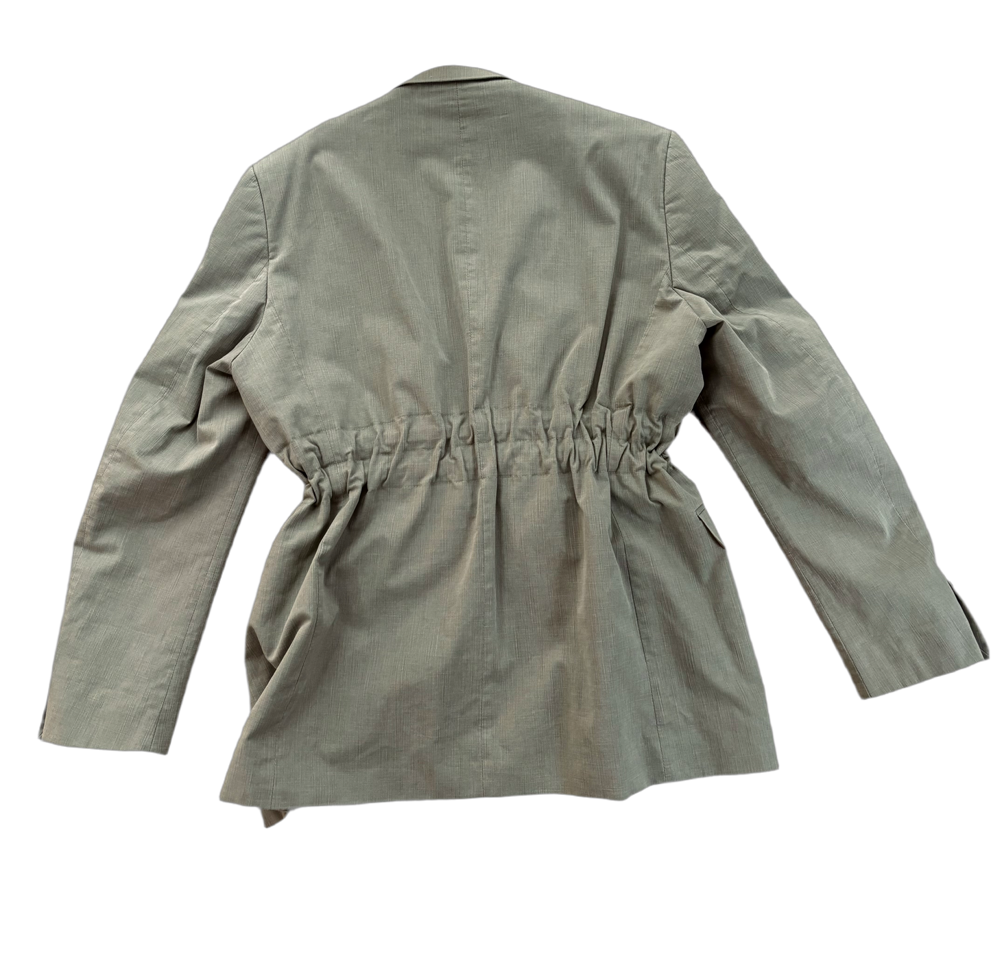 JANNI Blazer - Light Grey / Brown