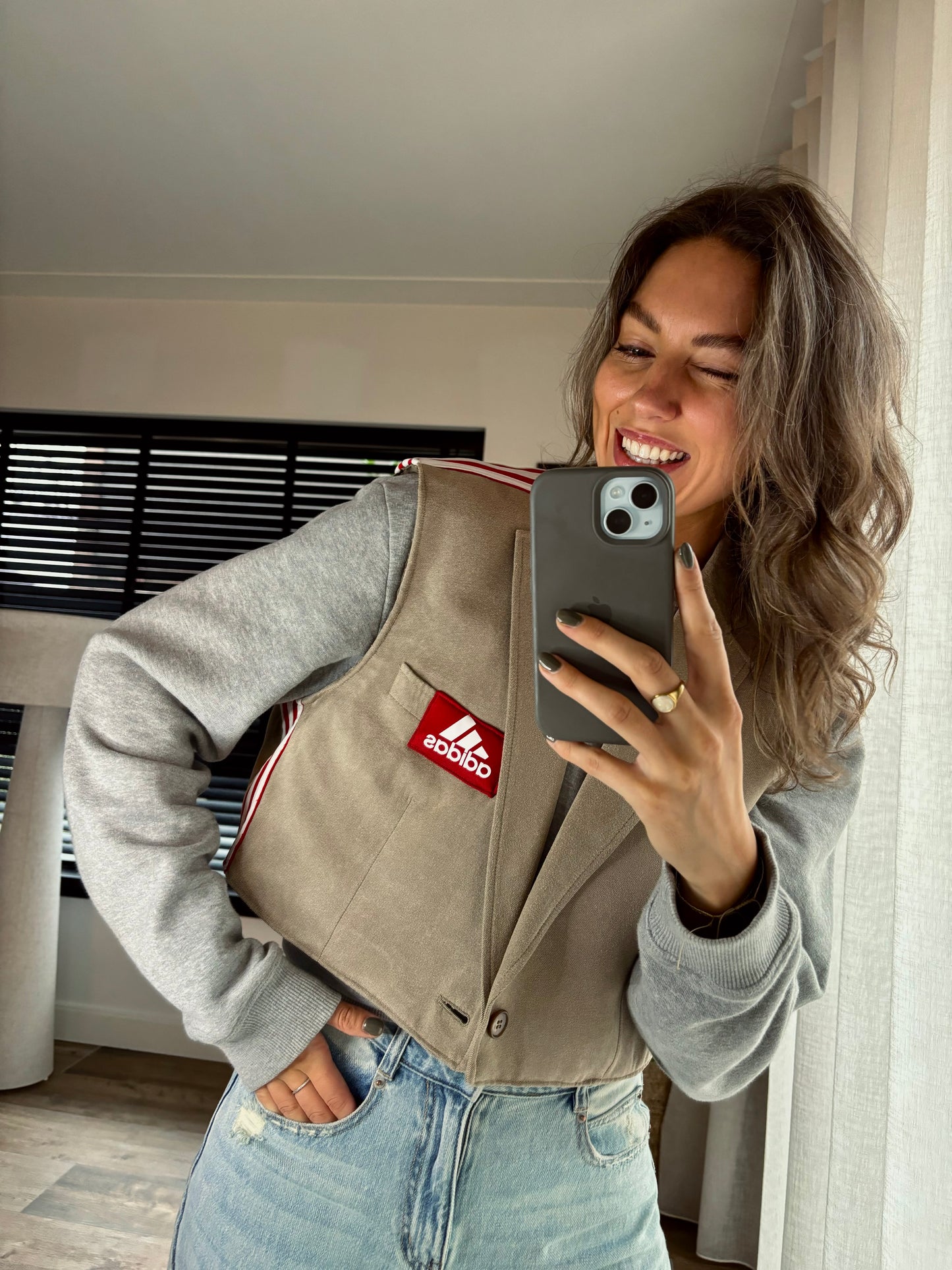 JANNI Gilet - Red