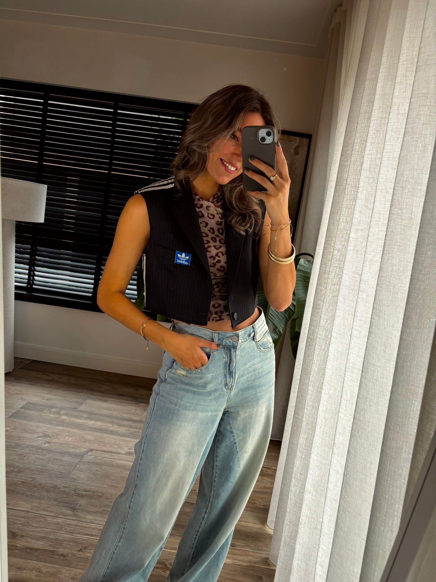 JANNI Gilet - Black