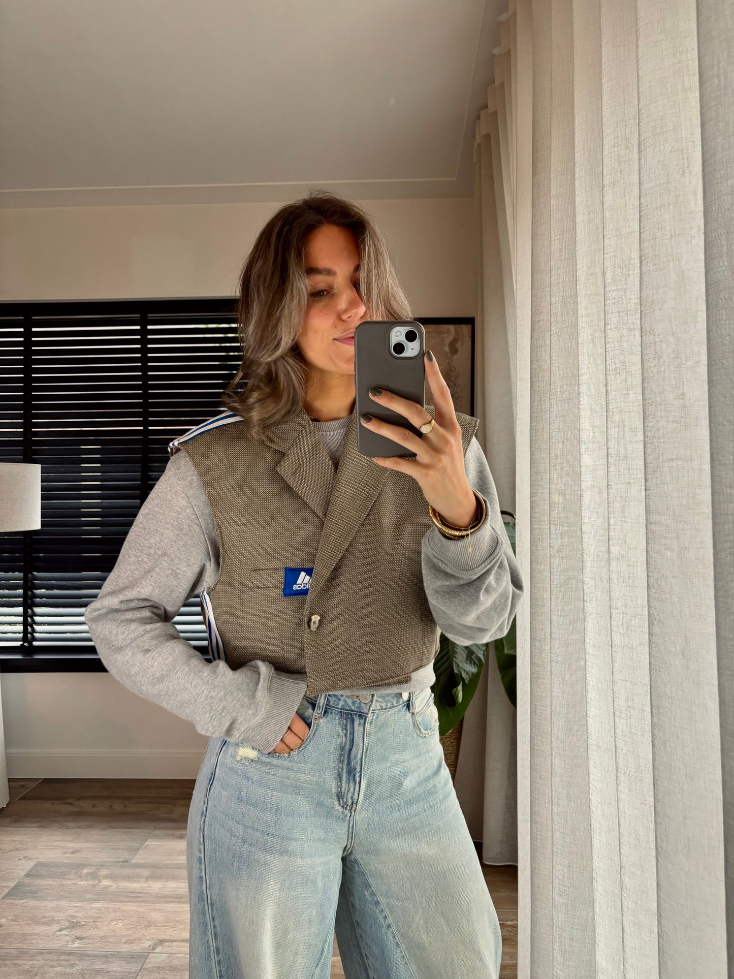 JANNI Gilet - Blue