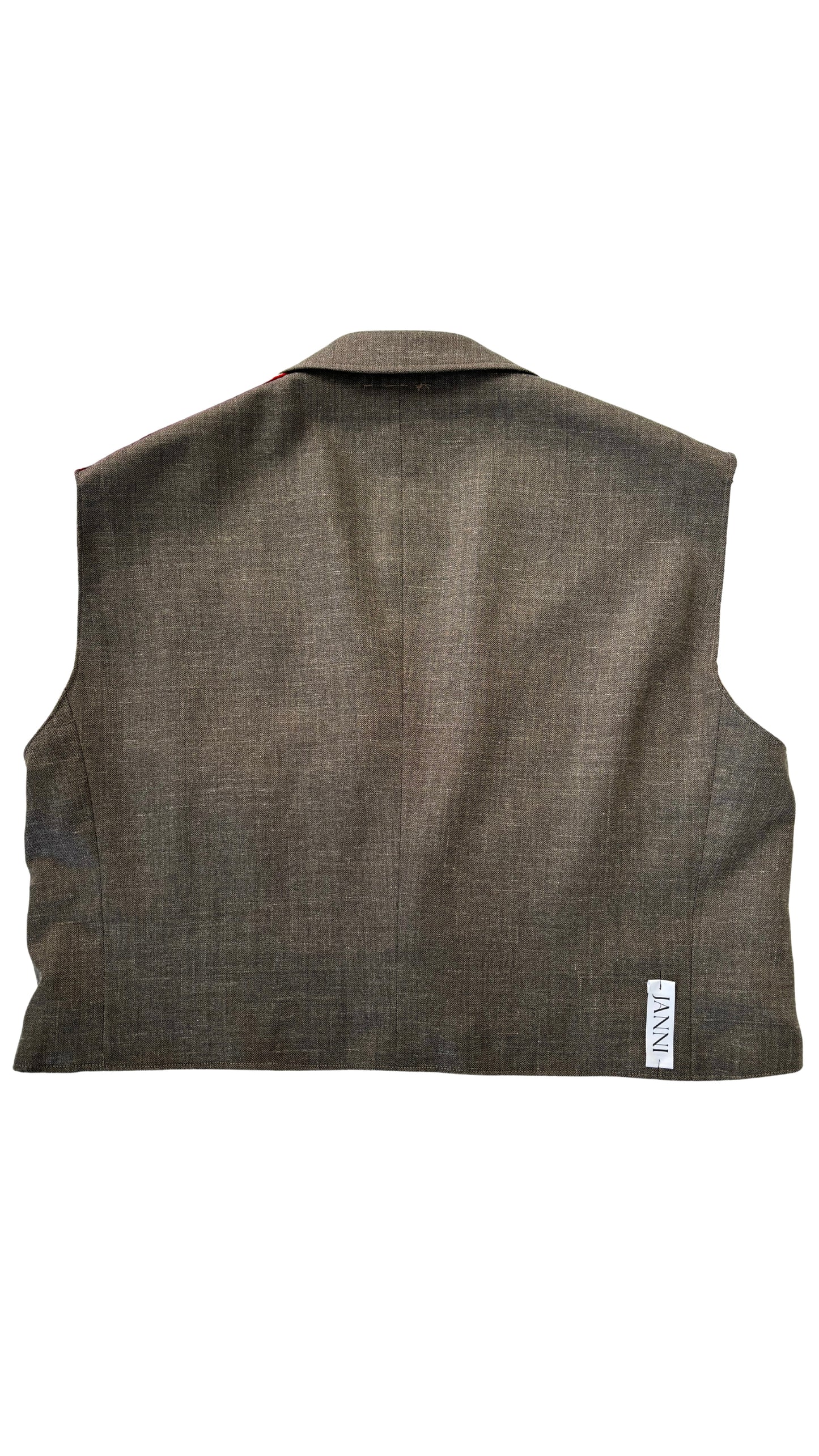 JANNI Gilet - Red