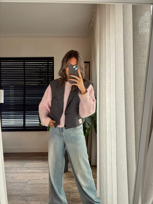 JANNI Gilet - Grey