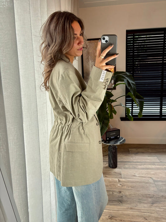 JANNI Blazer - Light Brown