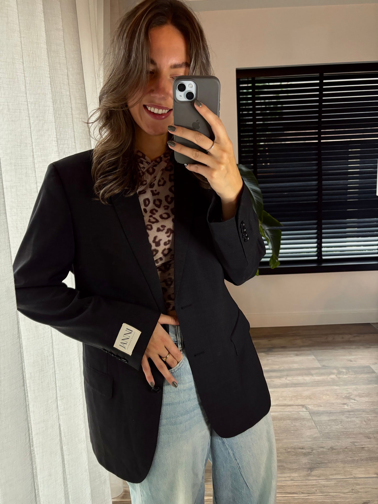 JANNI Blazer - Dark Grey