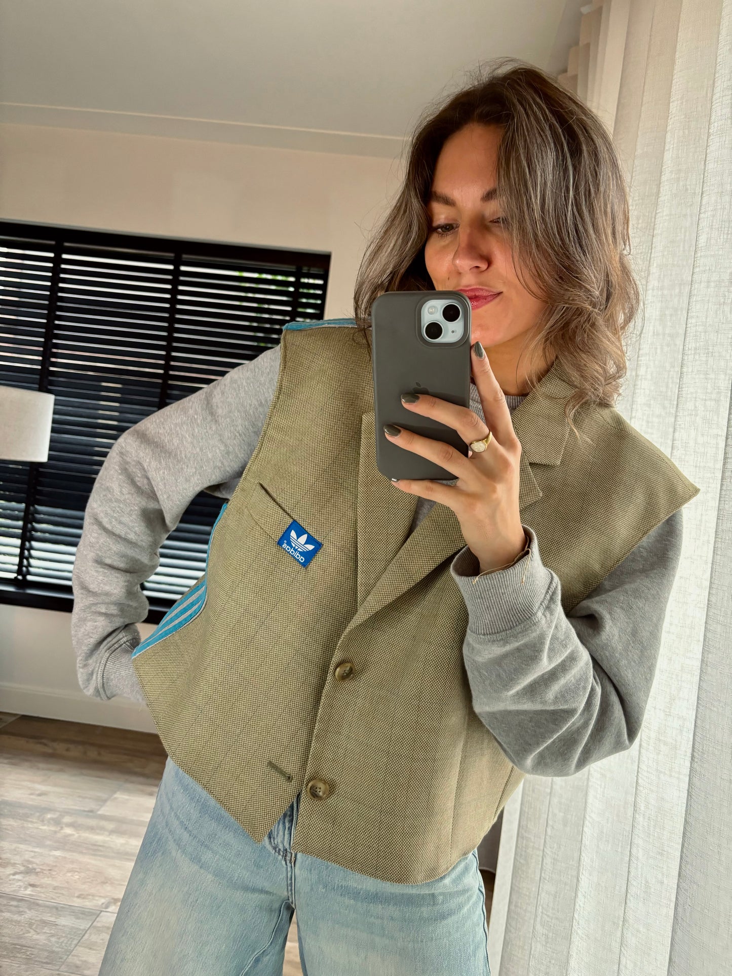 JANNI Gilet - Blue