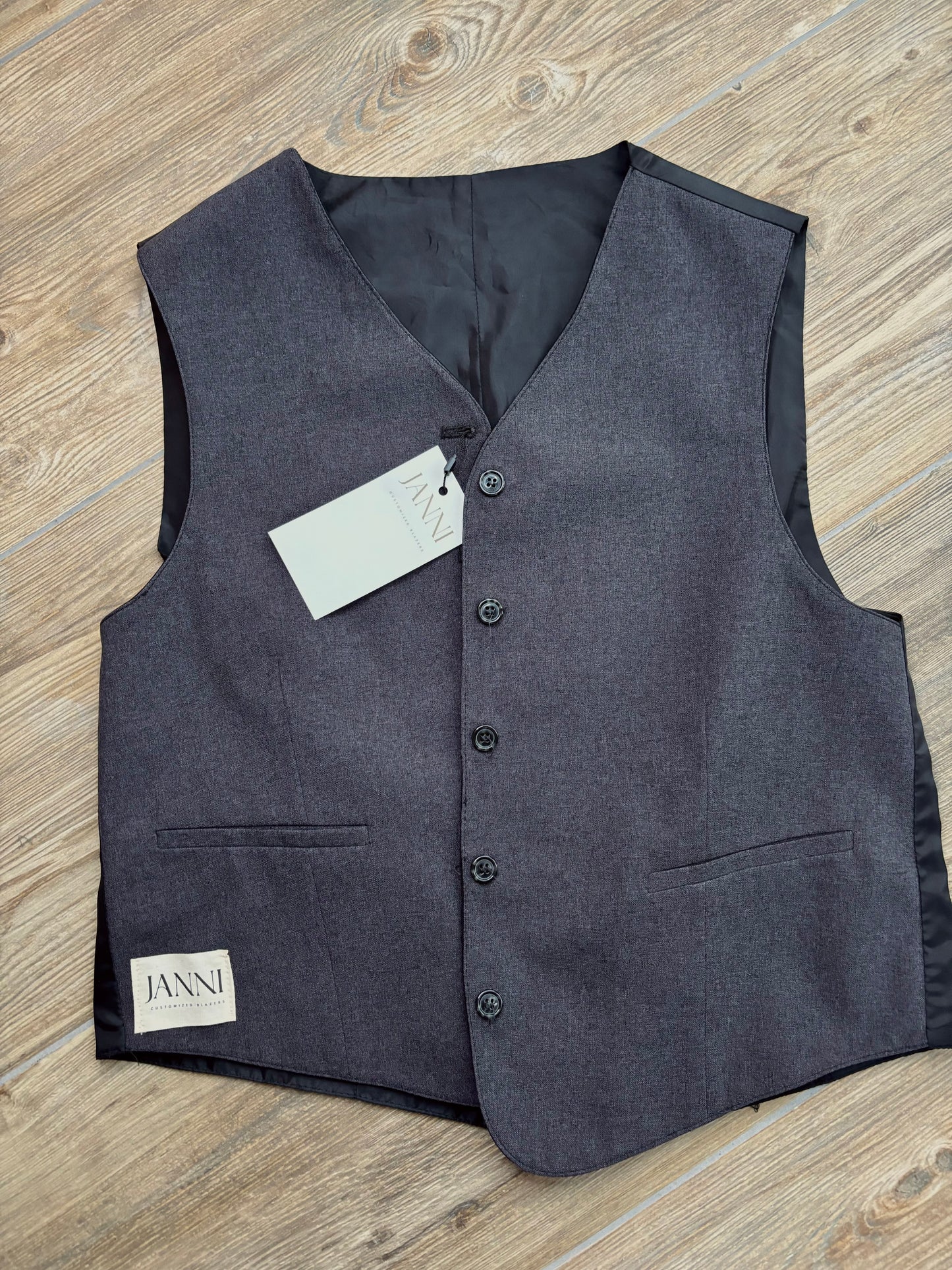 JANNI Gilet - Dark Grey